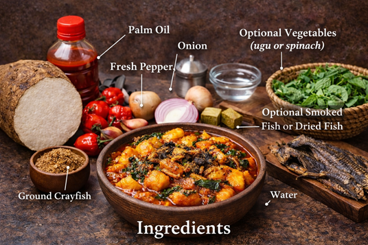 Nigerian porridge yam