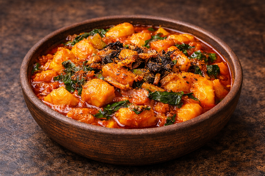 Nigerian Yam Porridge