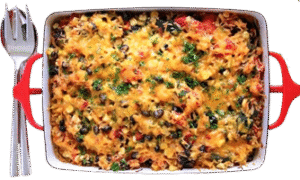 Delicious Baked Rice and Beans Casserole Recipe: A Healthy Vegetarian Meal 3 Baked Rice and Beans Casserole
