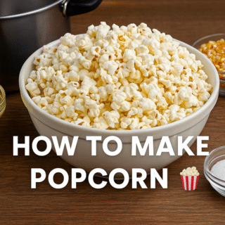 how to make popcorn