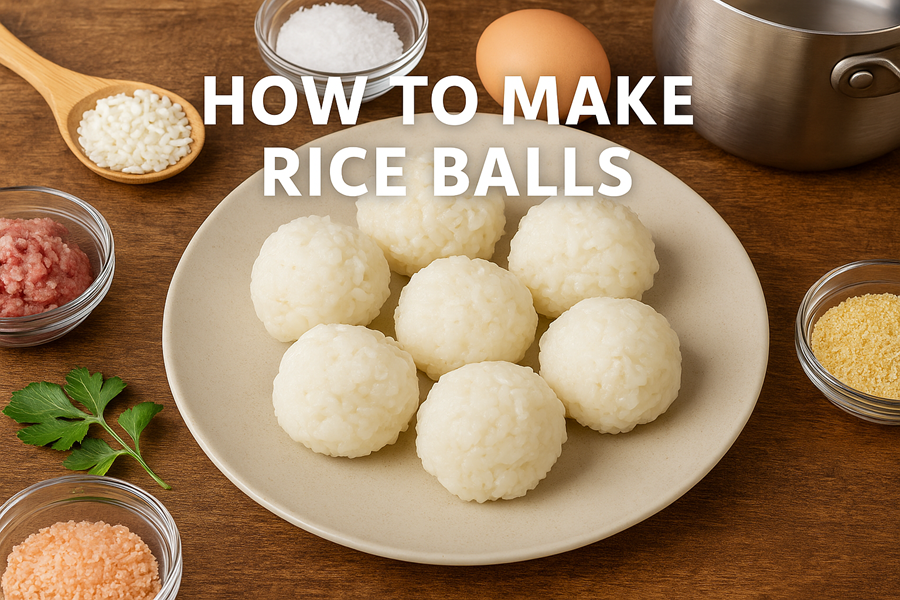 how to make rice balls