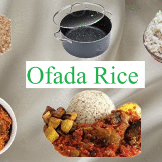 Nigerian Ofada Rice