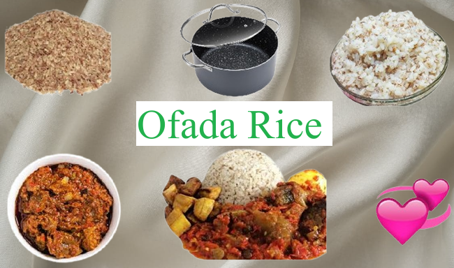 Nigerian Ofada Rice