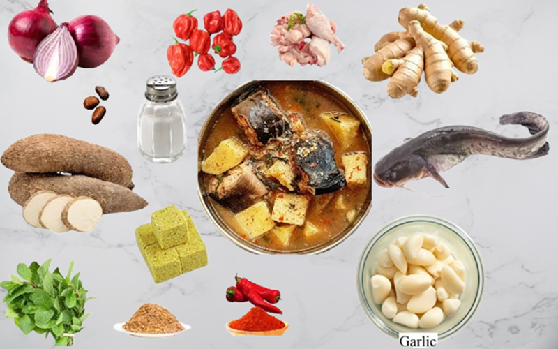 yam pepper soup