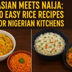 Asian Meets Naija rice recipes