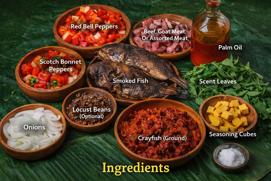 Nigerian pepper rice stew