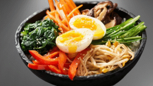 22 Heartwarming Asian Rice Recipes for Dinner Tonight 🍚💖 6 Bibimbap (Korean Rice Bowl)