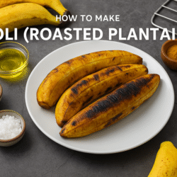 Boli (Roasted Plantain)