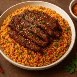 Korean-Nigerian fusion recipe