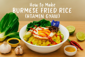 How to Make Burmese Fried Rice (Htamin Gyaw): An Irresistible Myanmar Classic 🍚✨