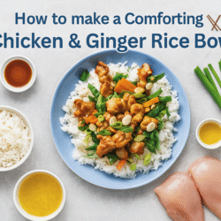 Chicken and Ginger Rice Bowl