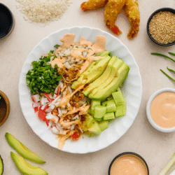 Crunchy Roll Rice Bowl