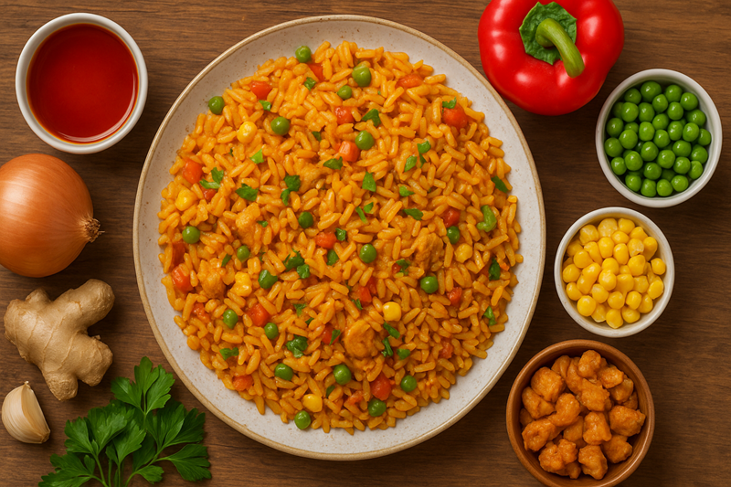 How to Make Fried Rice with Palm Oil: An Irresistible & Delicious Fusion Recipe π΄π 2 Fried Rice with Palm Oil