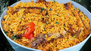 Asian Meets Naija Rice Recipes: 30 Easy Rice Recipes for Nigerian Kitchens (A Heartwarming Fusion Guide)🌏✨ 12 Fried Rice with Palm Oil