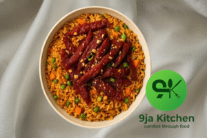 How to Make Delicious Ginger Soy Rice with Kilishi: The Ultimate Fusion Recipe🌟 3 Nigerian fusion recipes
