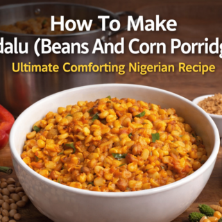 Adalu (Beans And Corn Porridge)