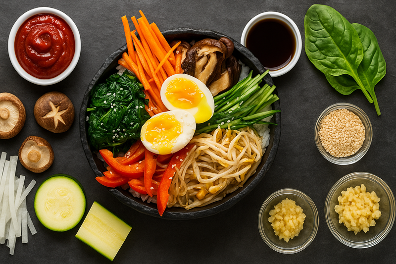 How to make Bibimbap