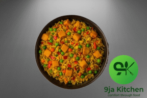 How to Make Stir-Fried Rice with Moi Moi Cubes: A Delicious Flavorful Nigerian Fusion Dish🍚 3 Stir-Fried Rice with Moi Moi Cubes