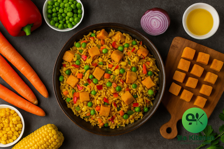 How to Make Stir-Fried Rice with Moi Moi Cubes: A Delicious Flavorful ...
