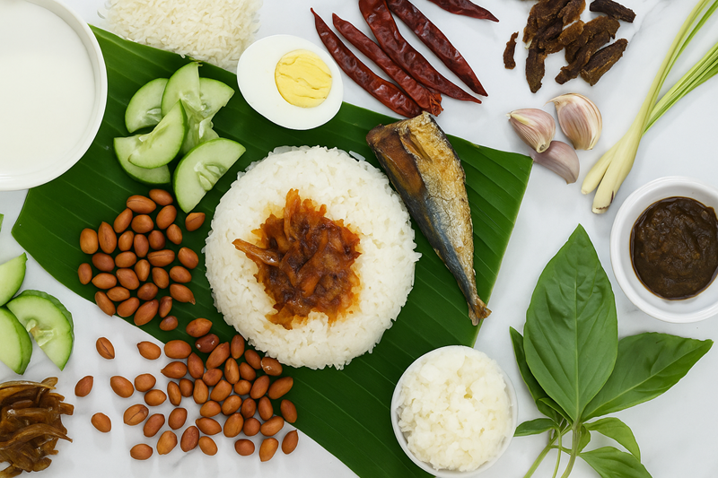 How to make nasi lemak