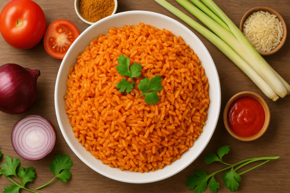 How to Make Lemongrass Jollof Rice: A Delicious and Flavorful Twist to Classic Jollof Rice🌿 2 Jollof rice recipe