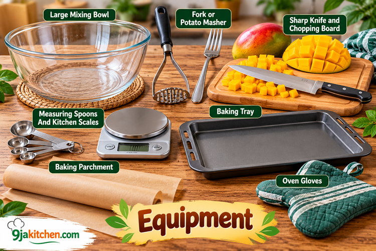 How to Make Mango Sweet Potato Bites: A Delicious Tropical Treat🥭🍠✨ 3 Mango Sweet Potato Bites Equipment