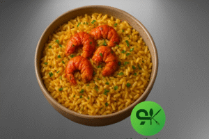 Nigerian Garlic Butter Rice