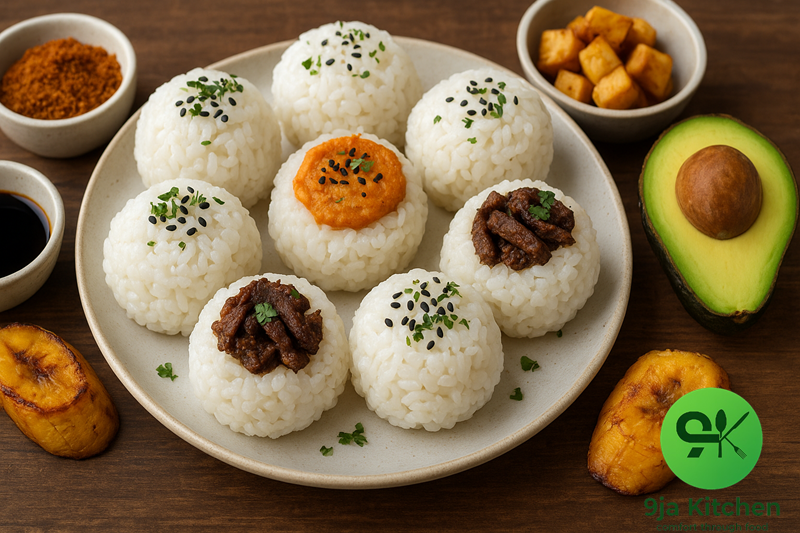 How to Make Nigerian Sushi Rice Balls: A Creative Fusion You’ll Love🍣 2 Nigerian fusion recipes