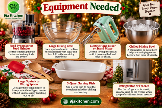 Salad Equipment with Electric Hand Mixer or Stand