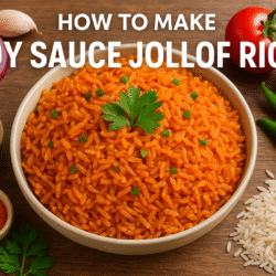 Soy Sauce Jollof Rice