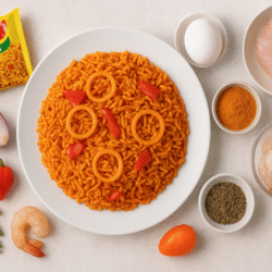 Stir-Fried Indomie Rice