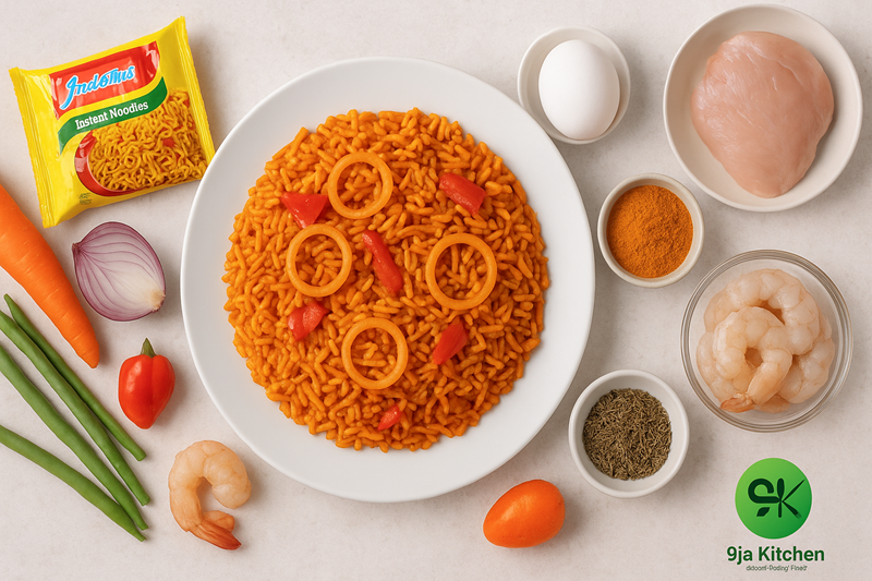 Stir-Fried Indomie Rice Recipe: A Comfort Food Twist You’ll Love 💛 2 Stir-Fried Indomie Rice