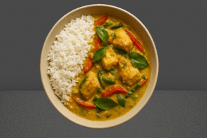 How to Make Delicious Thai Green Curry Rice with Catfish That Warms the Soul 💞 3 Thai Green Curry Rice with Catfish