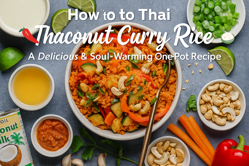 Thai coconut curry rice