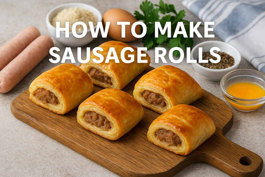 how to make Sausage Rolls