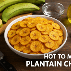 how to make plantain chips