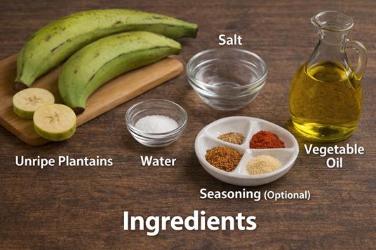 how to make plantain chips