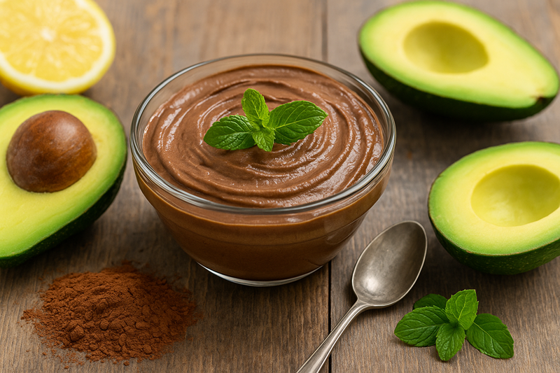 How to make avocado desserts