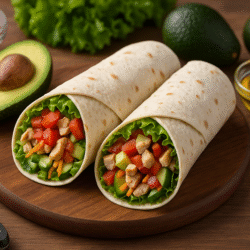 how to make avocado wraps