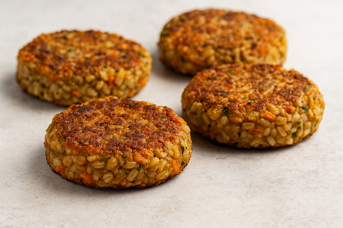 🌾 Empower Your Kitchen: 15 + Joyful Ways to Use Barley for Radiant Health & Delicious Meals 💛 11 Barley Burgers or Patties