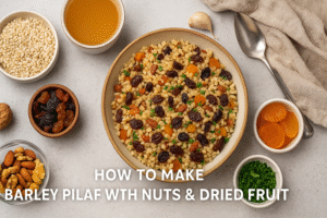 How to Make Nigerian Puff-Puff: A Foolproof & Delicious Recipe You’ll Love😋✨ 5 🌾 How to Make Barley Pilaf with Nuts and Dried Fruit — A Delicious Wholesome & Power-Packed Dish ✨