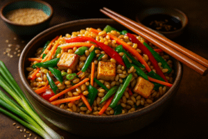 Top 10 Barley Benefits That Will Transform Your Health and Happiness🌾 5 Barley Veggie Stir-Fry
