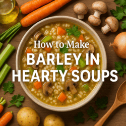 Barley in Hearty Soups