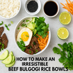 Beef Bulgogi Rice Bowls