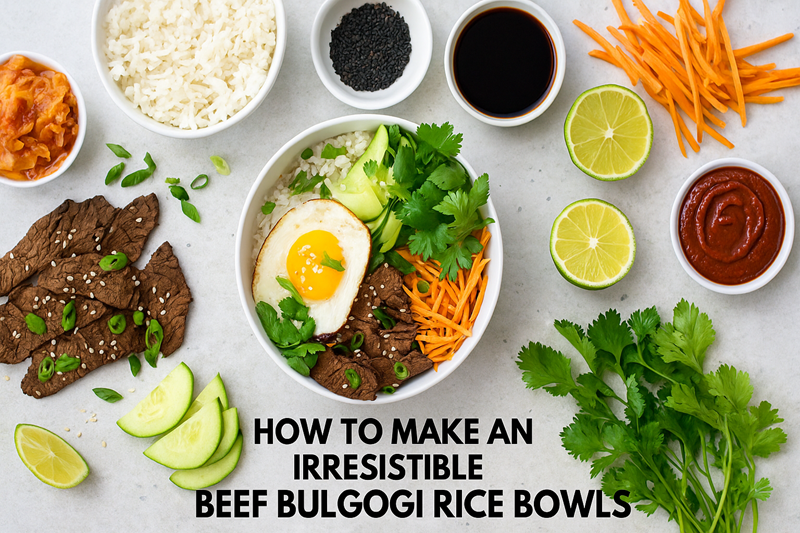 Beef Bulgogi Rice Bowls
