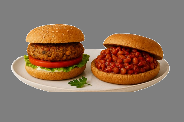 Black-eyed bean sloppy joes