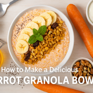 π₯ How to Make a Delicious Carrot Granola Bowl (Super Healthy Power Breakfast) 14 Carrot Granola Bowl