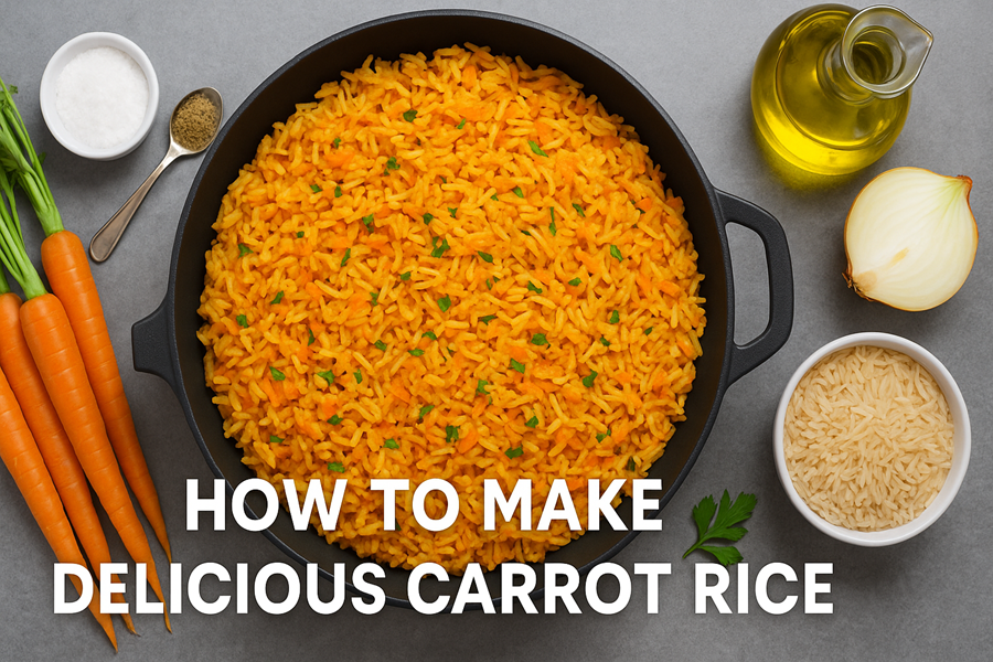 How to Make Wonderful Carrot Rice: A Power-Packed, Delicious One-Pot Meal π 1 Carrot Rice