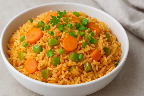 π§‘ How to Make Irresistible Orange Rice Bowl π | A Refreshing Power Meal for All Seasons 2 Citrus Rice Recipe