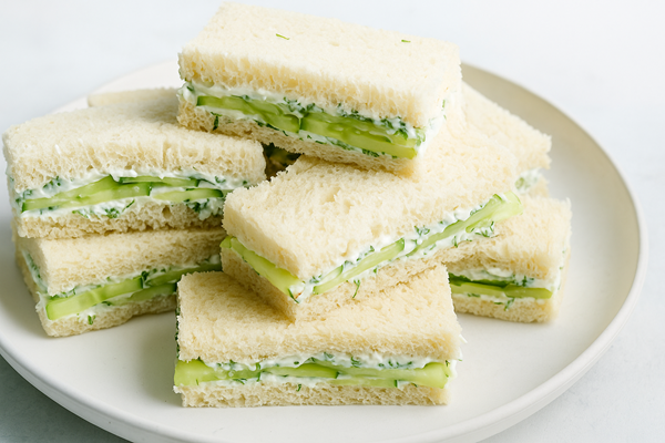 🥒 How to Make Cucumber Sandwiches: The Ultimate Refreshing & Elegant Tea-Time Snack 🫖 2 Cucumber tea sandwiches